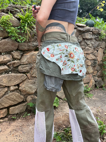 Flower & Flare Pants