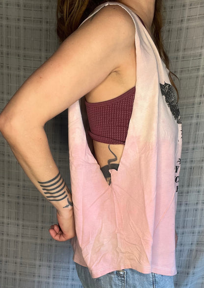 Pink "personal demons" Tank