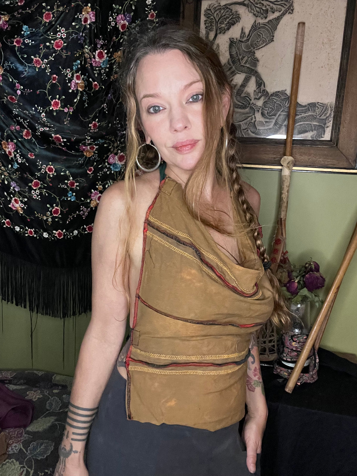 Sienna 100% Cotton Halter Top