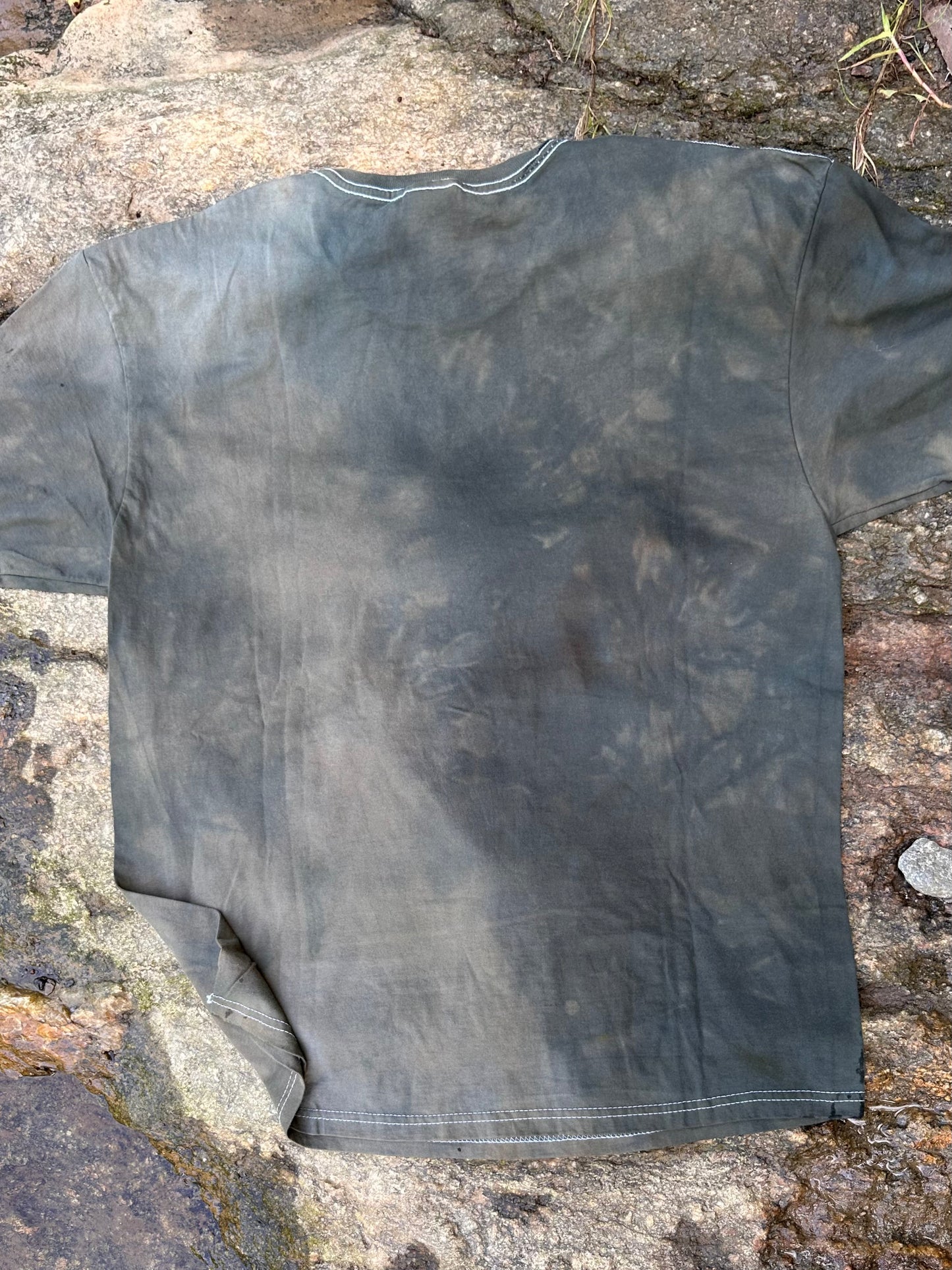 LO - XXL - Dyed Slate Jade Organic Cotton T-Shirt