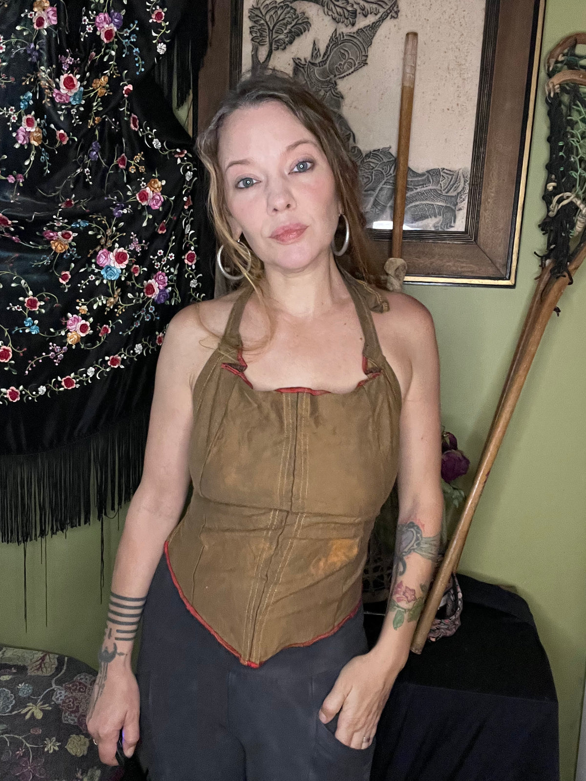Sienna 100% Cotton Halter Top