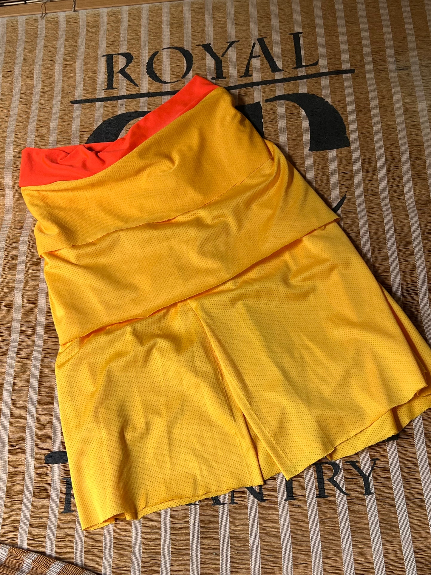 Bright Gold mini skirt