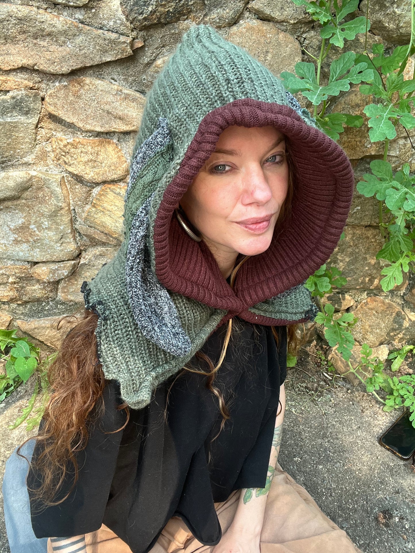 Earth Bunny Ear Hood