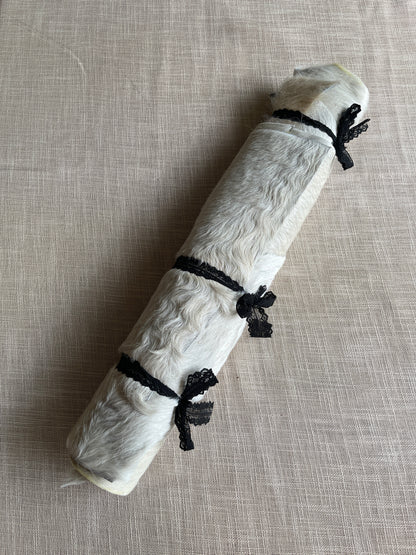 Shaggy Ivory Leather Bundle