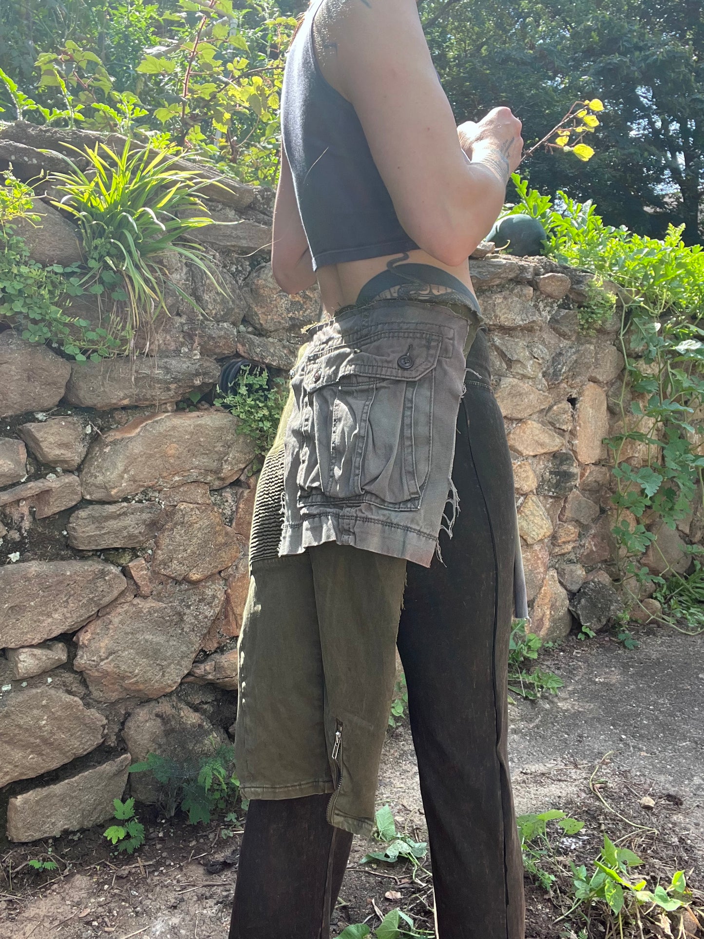 Cargo Skirted Leggings