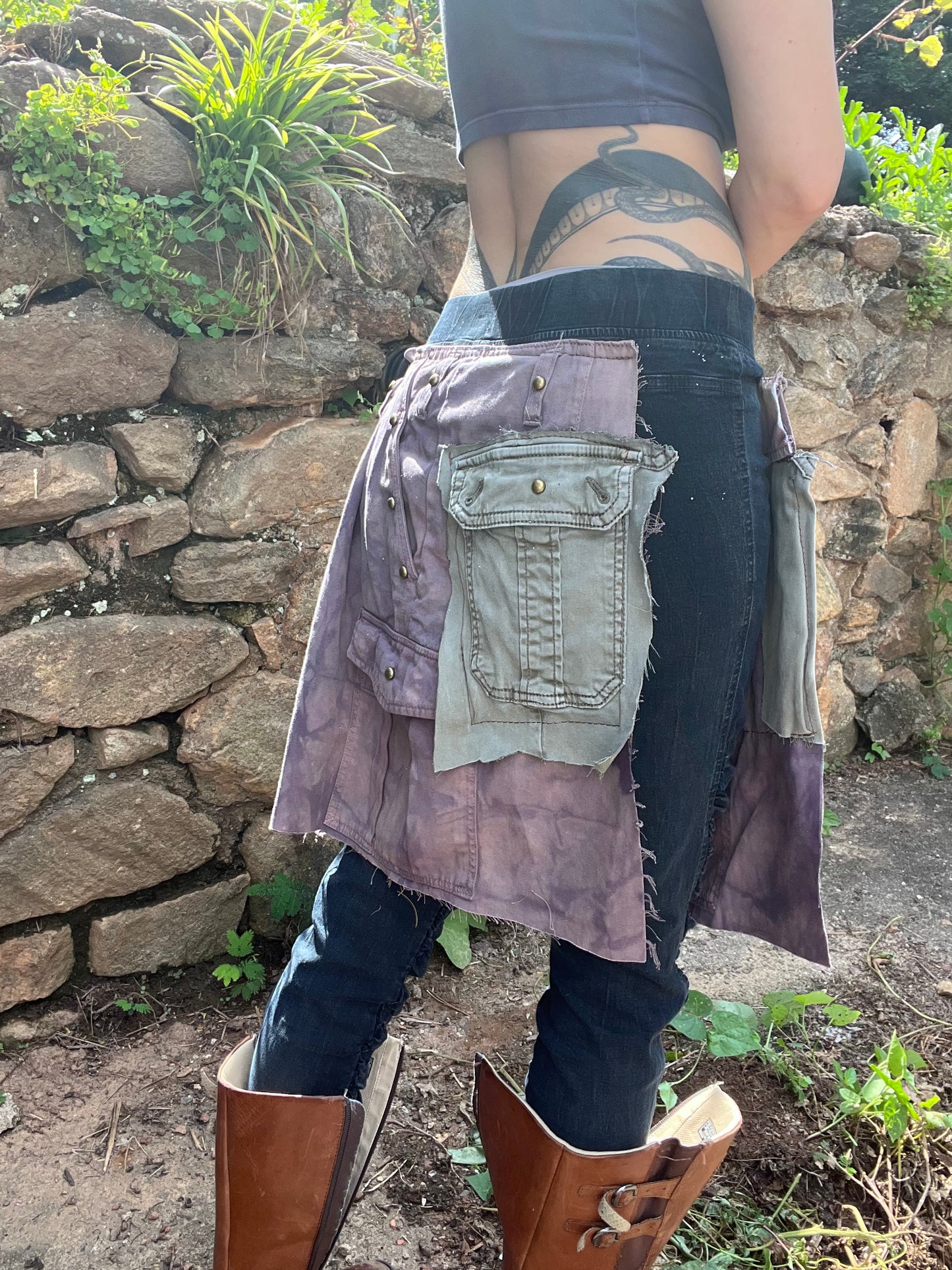 Cargo Loincloth Pants