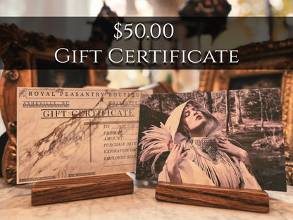 Gift Certificate