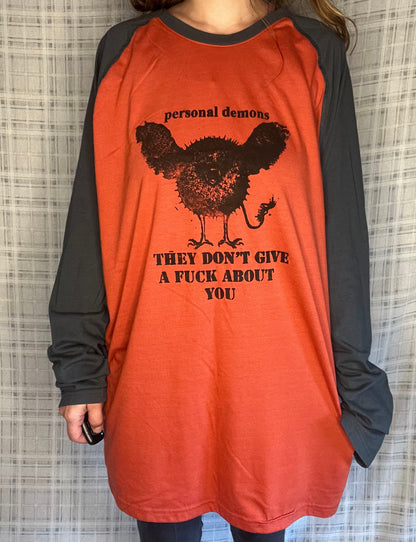 "personal demons" Baseball Tee