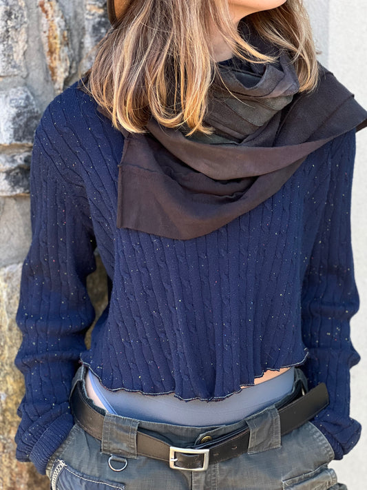 Bamboo Fleece Neck Wrap Scarf