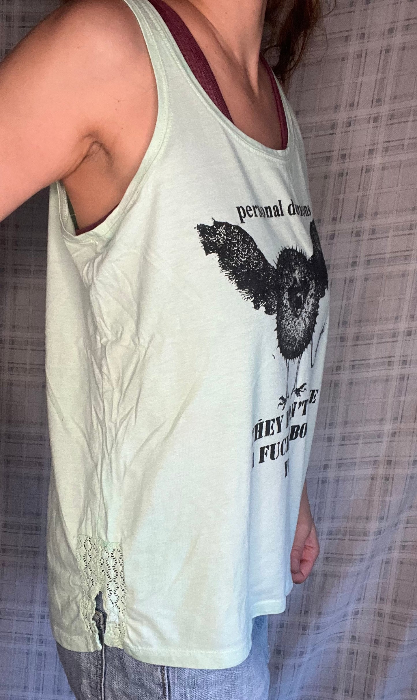 Mint "personal demons" Tank