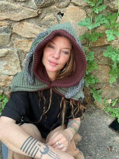 Earth Bunny Ear Hood
