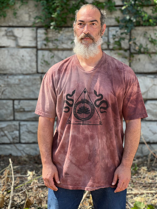 ‘Protection of the Transforming’ Dyed Organic Cotton T-Shirt