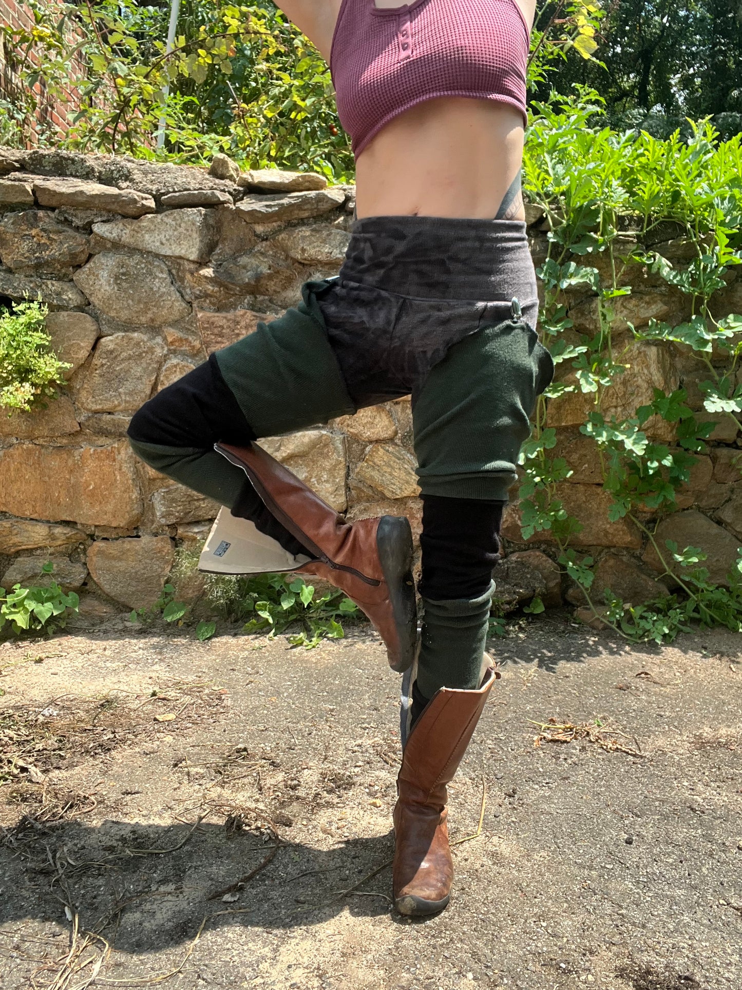 Pine & Obsidian Sweater Legwarmers