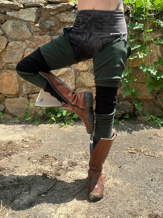 Pine & Obsidian Sweater Legwarmers