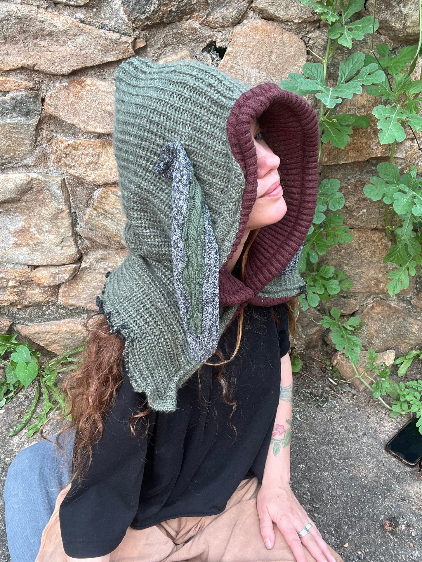 Earth Bunny Ear Hood
