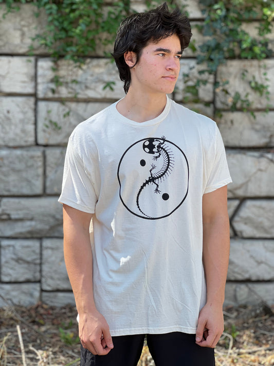 ‘Duality’ White Organic Cotton Shirt