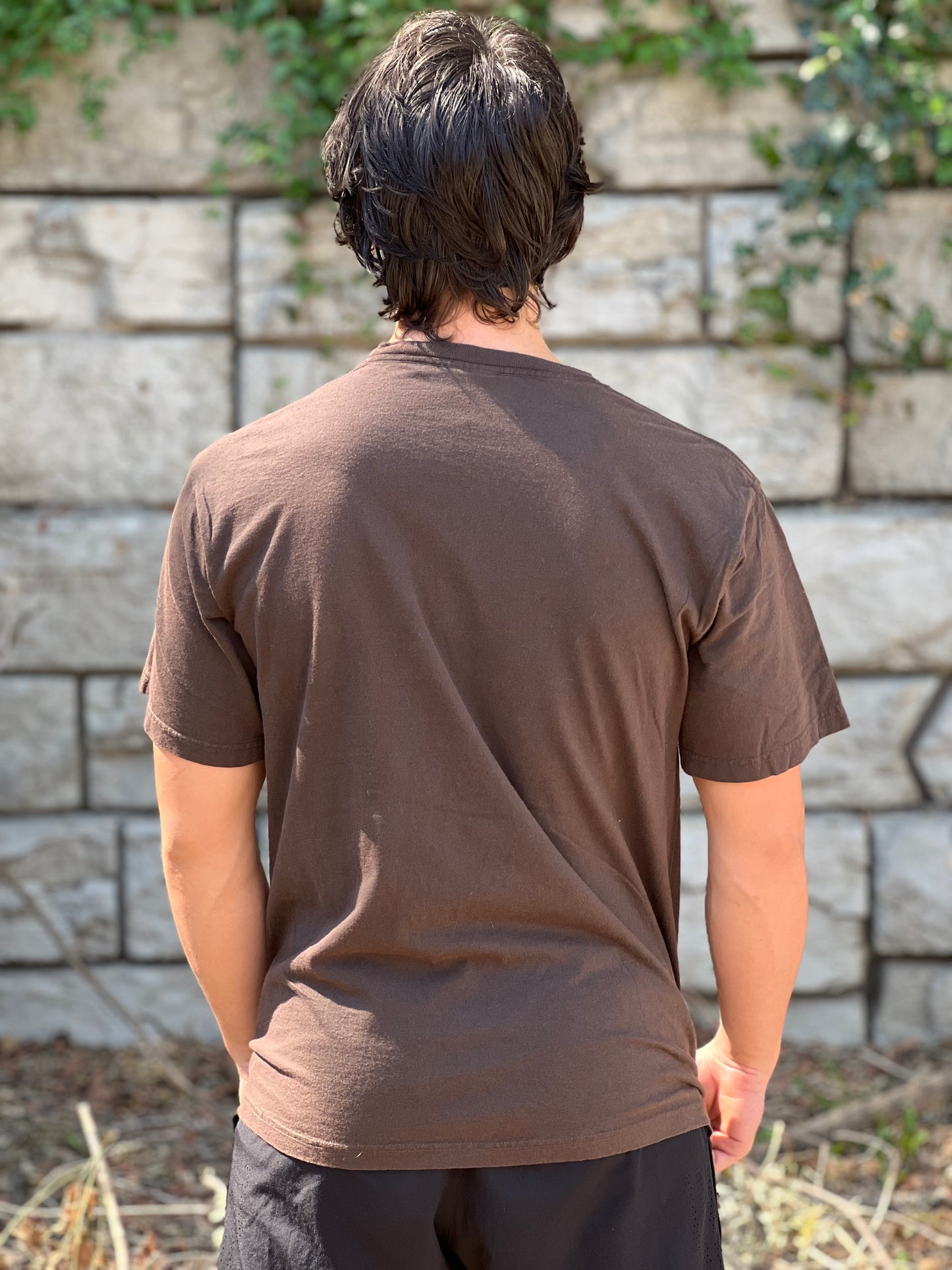 ‘Duality’ Brown Organic Cotton T-Shirt