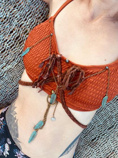 'Fox-Fire' Bikini w/ Chain