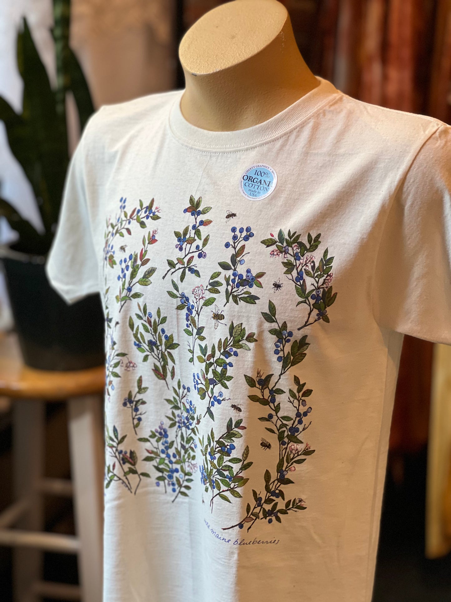 LO - Wild Blueberries Print T-Shirt
