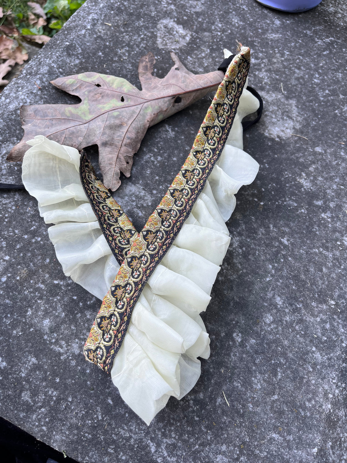 'Pierrot' Lace Costume Ruffle