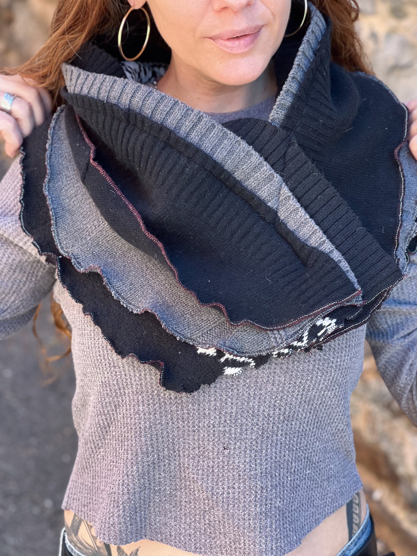 Midnight Sweater Neck Gaiter