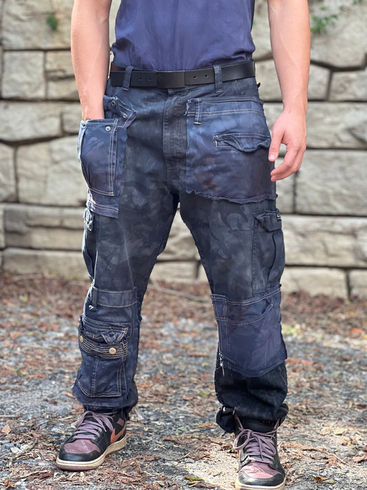 Dystopian Cargo Patch Pocket