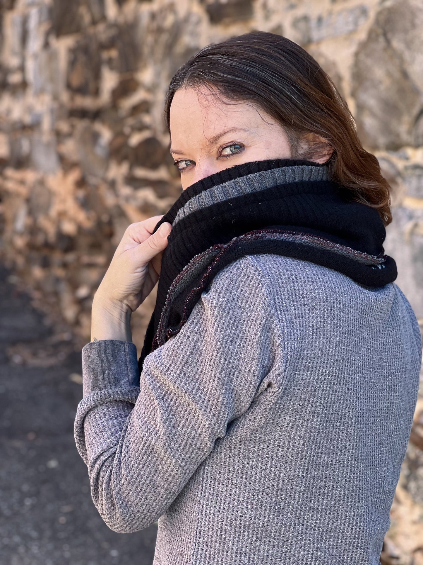 Midnight Sweater Neck Gaiter