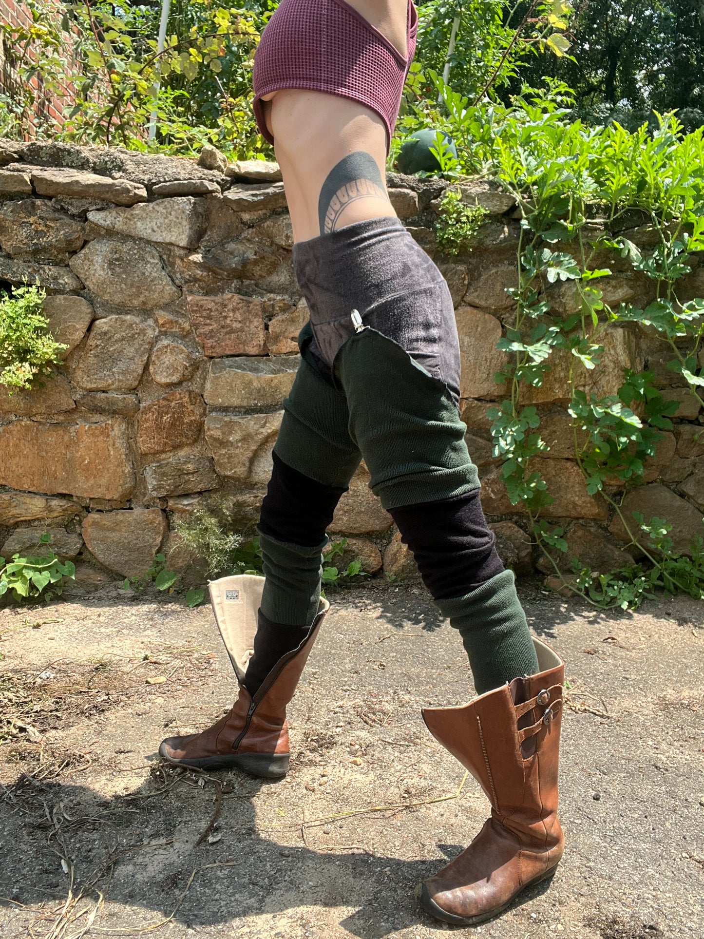 Pine & Obsidian Sweater Legwarmers