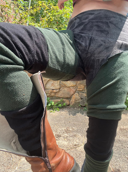 Pine & Obsidian Sweater Legwarmers