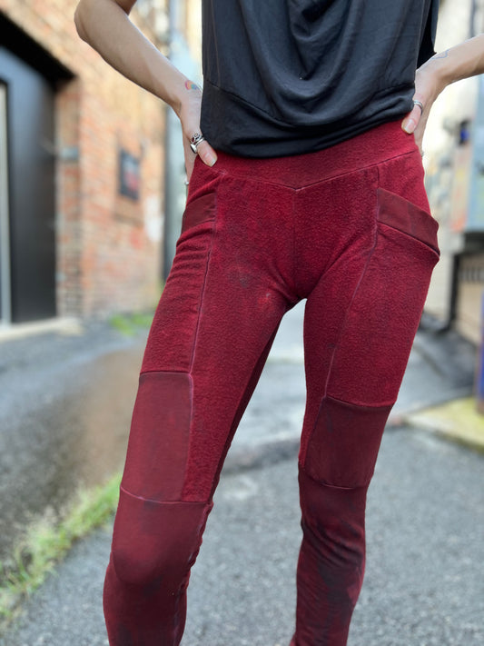 Crossfox Lucien Leggings (Crimson)