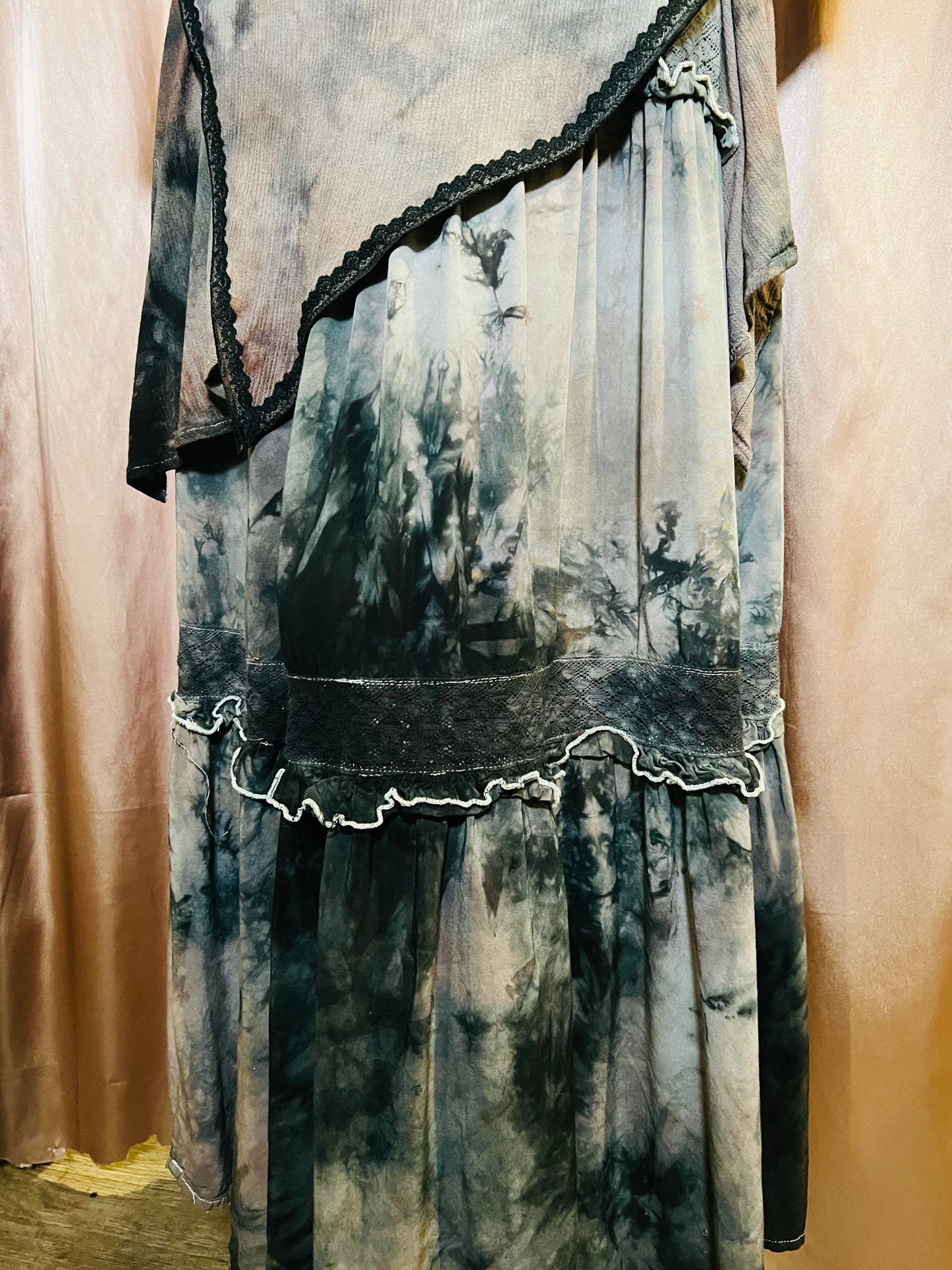 Dark Amethyst Layered Faerie Dress