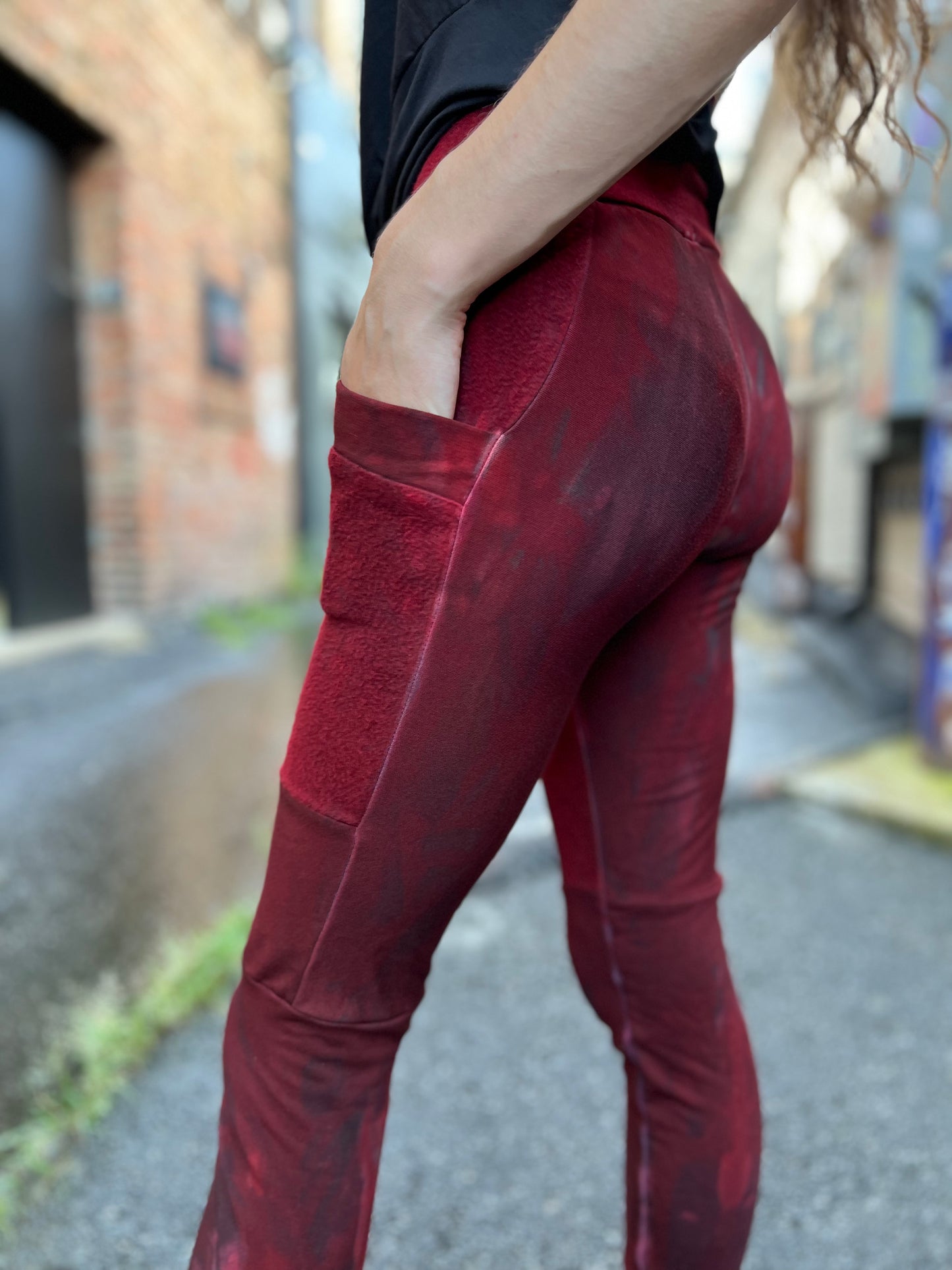 Crossfox Lucien Leggings (Crimson)