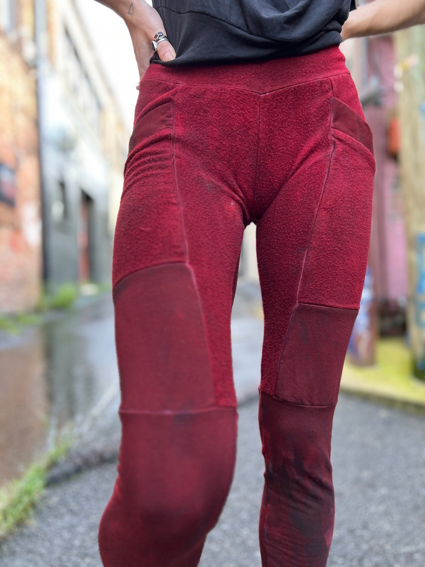 Crossfox Lucien Leggings (Crimson)