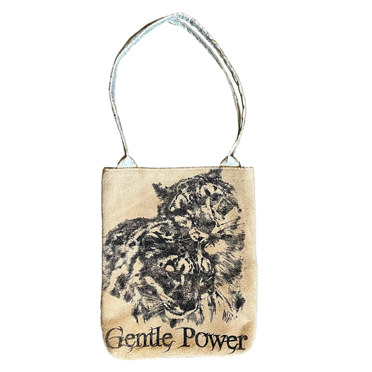 Gentle Power Suede & Gator Handbag