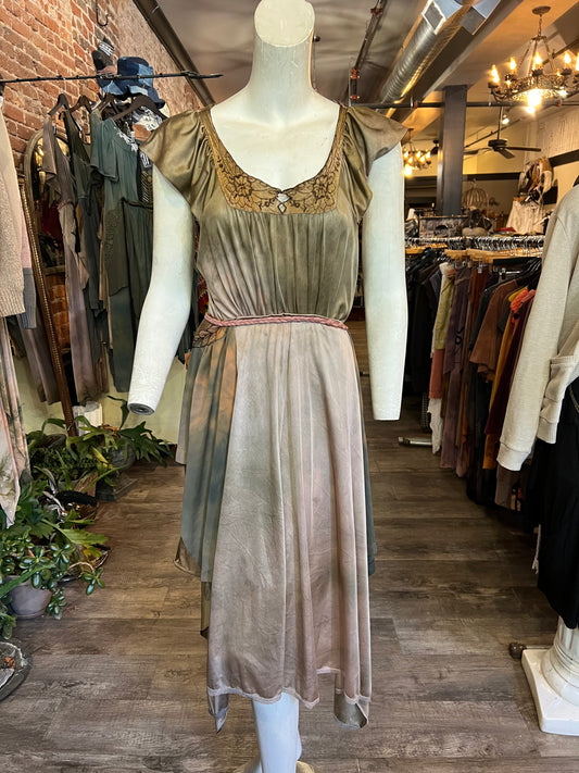 Bronze Goddess Faerie Dress
