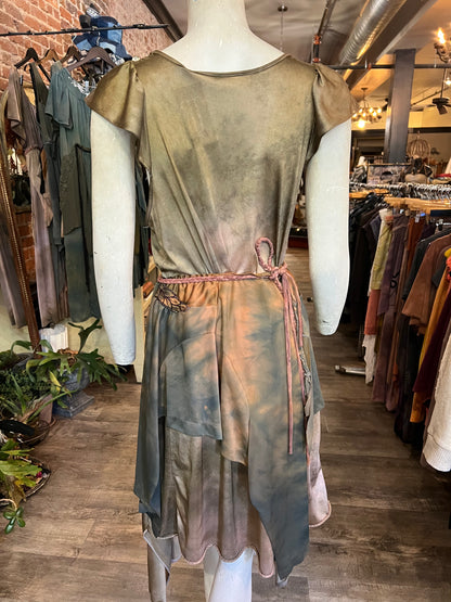 Bronze Goddess Faerie Dress