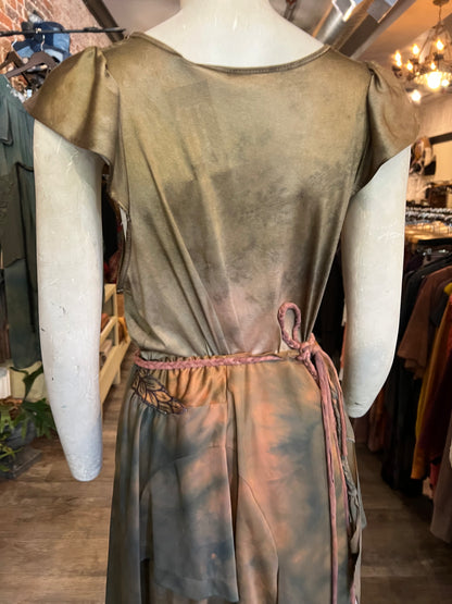 Bronze Goddess Faerie Dress