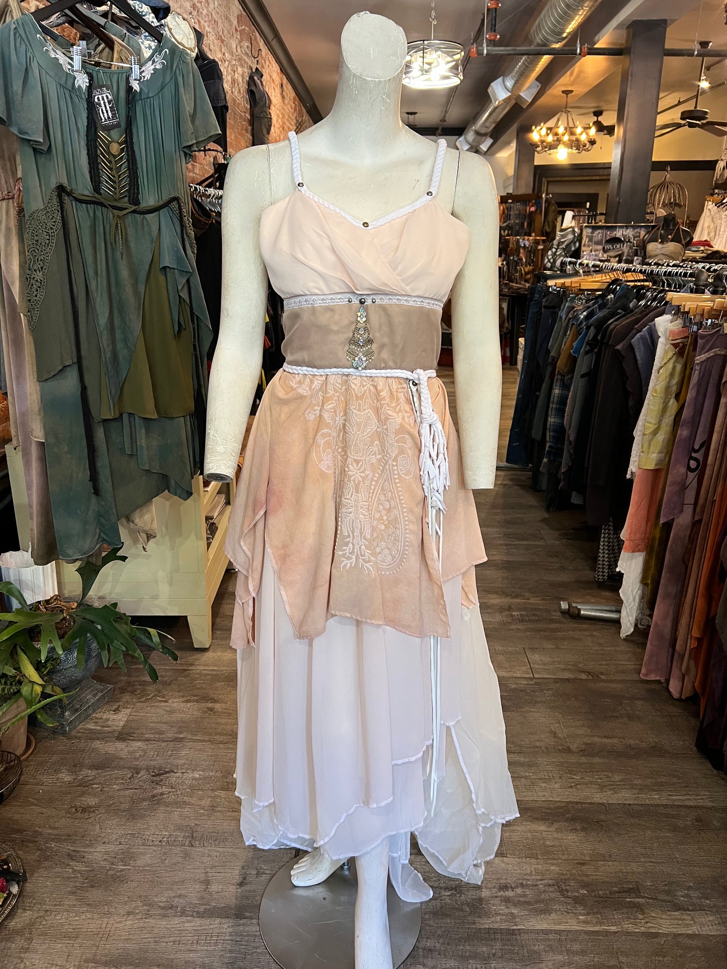 Apricot Princess Faerie Dress