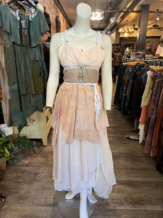 Apricot Princess Faerie Dress