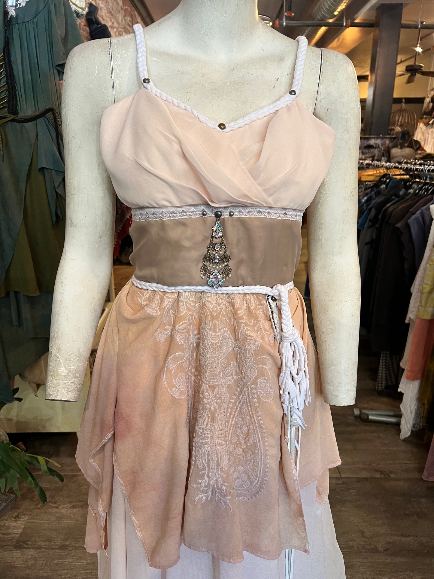 Apricot Princess Faerie Dress