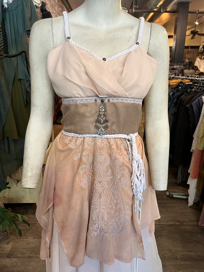 Apricot Princess Faerie Dress