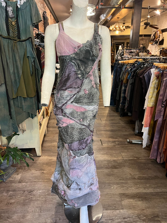 Patwork Priestess Goddess Dress