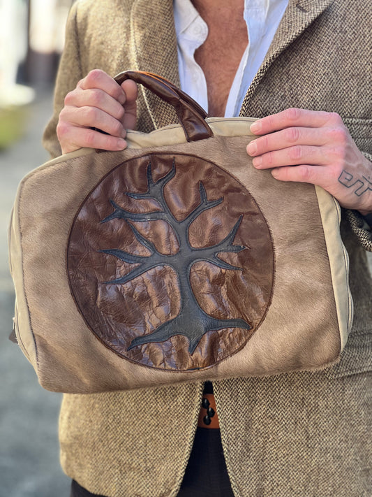 Tree Of Life Leather Computer Case