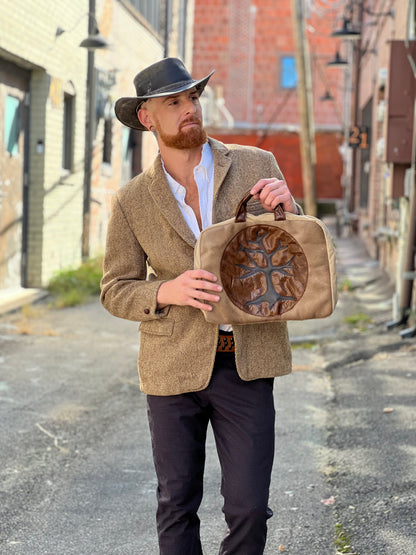 Tan Tweed Blazer Sportcoat