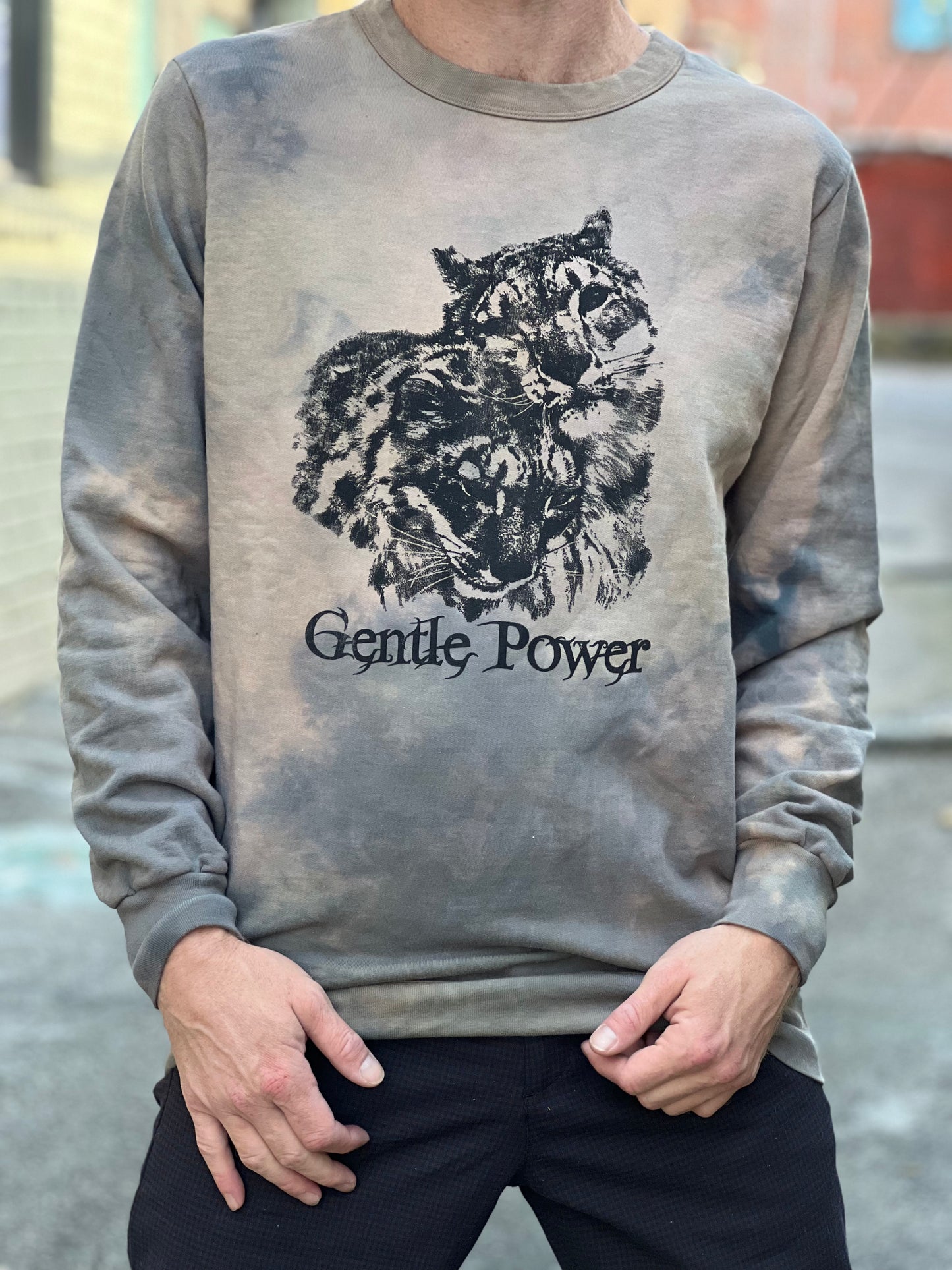 Marble Dyed Gentle Power Sweatshirt