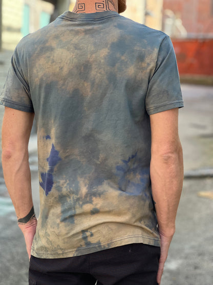 L0 - 'Owl' Dyed 100% Cotton Shirt