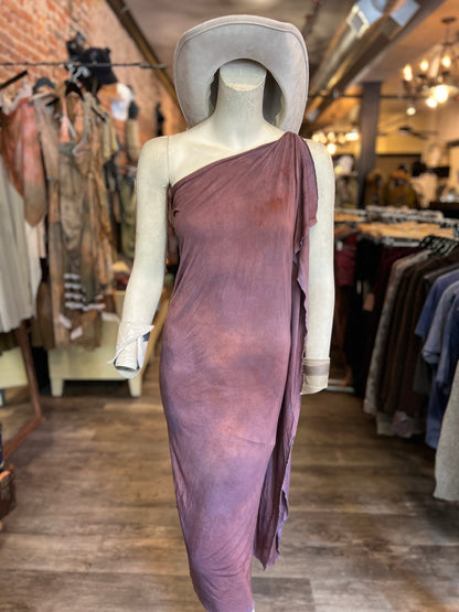 Mauve Dyed Athena Dress