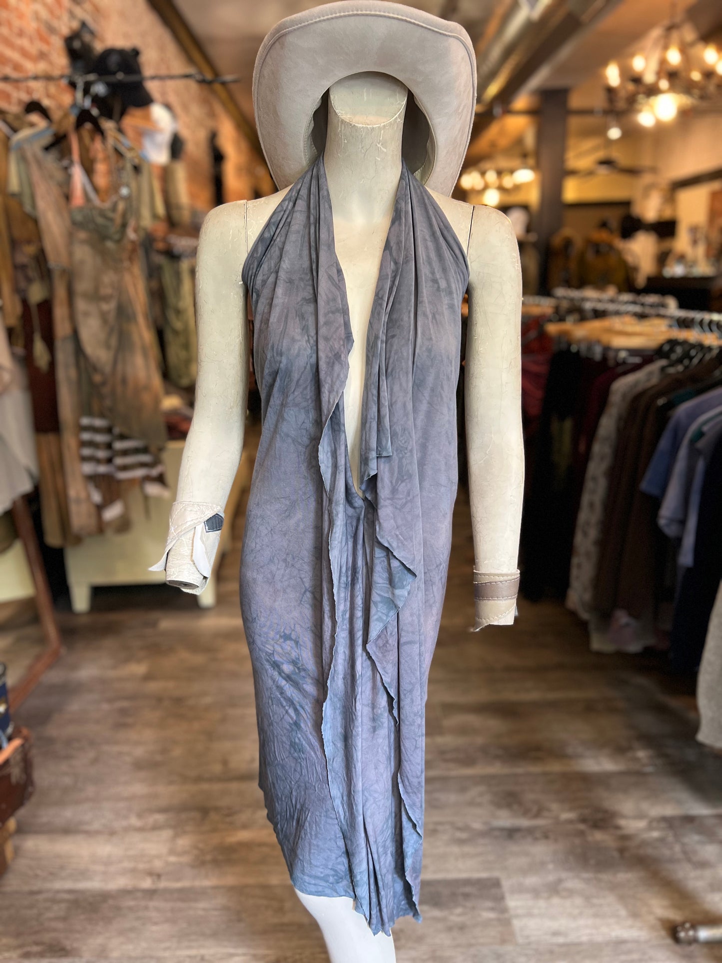 Sapphire Dyed Athena Dress