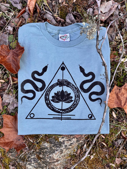 LO - Robin Egg Blue Organic Cotton T-Shirt