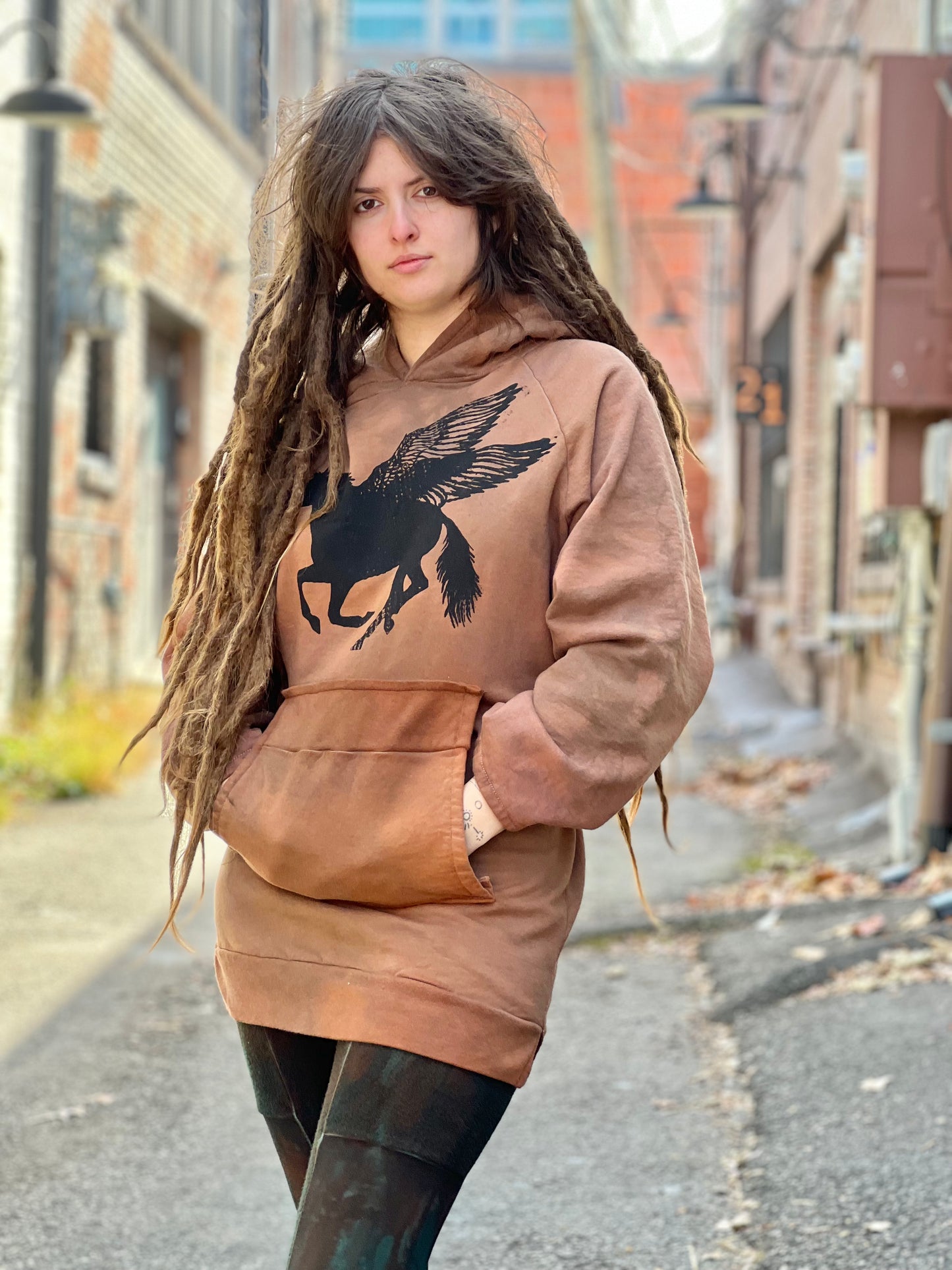 Sienna Pegasus 100% Cotton Tunic w/ Bunny Ears